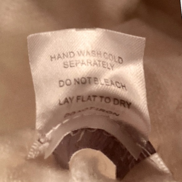 Elegant Ivory Ruffled Scarf with Fringes by Charming Charlie-L 70” x W 13” - Picture 10 of 10